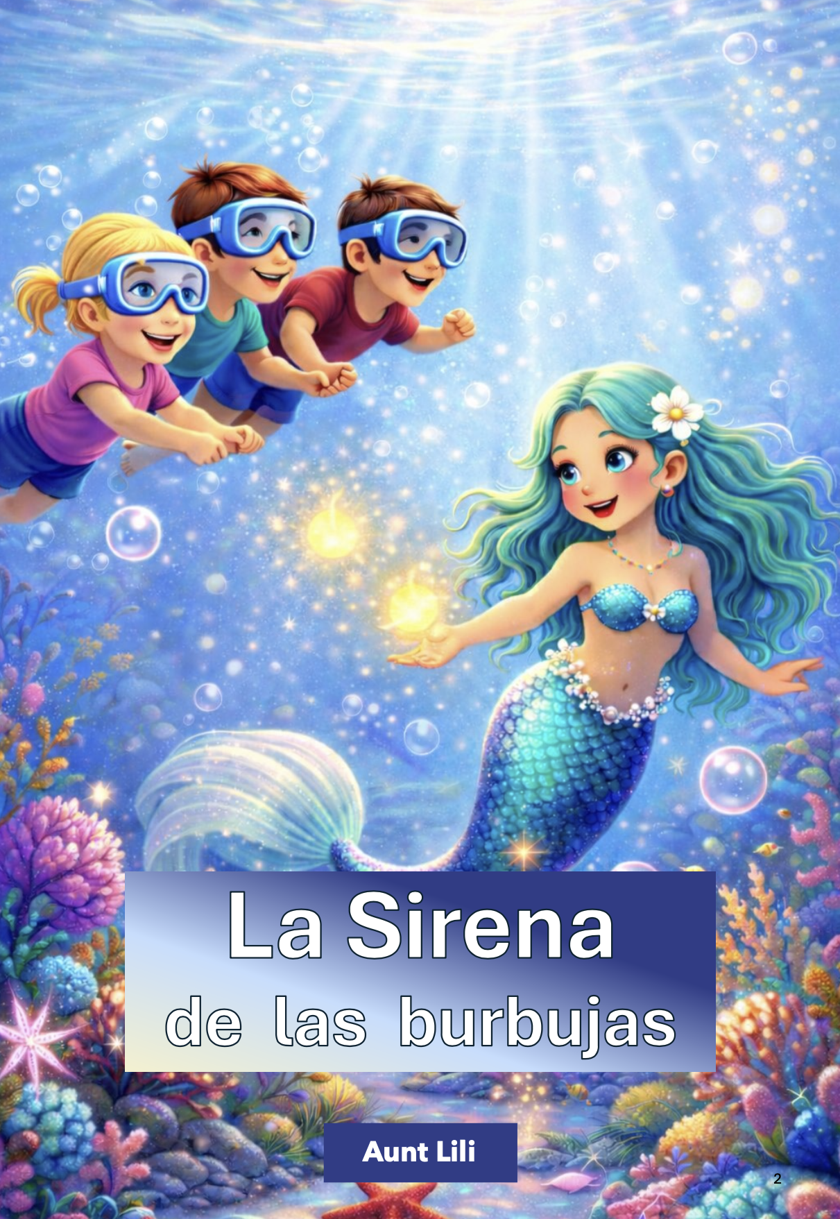 portada la sirena de las burbujas